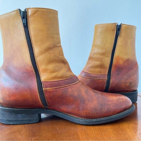 Estribo Men’s Bovine Leather Cowboy Moto Riding Boot | US 7.5 - Picture 9 of 10